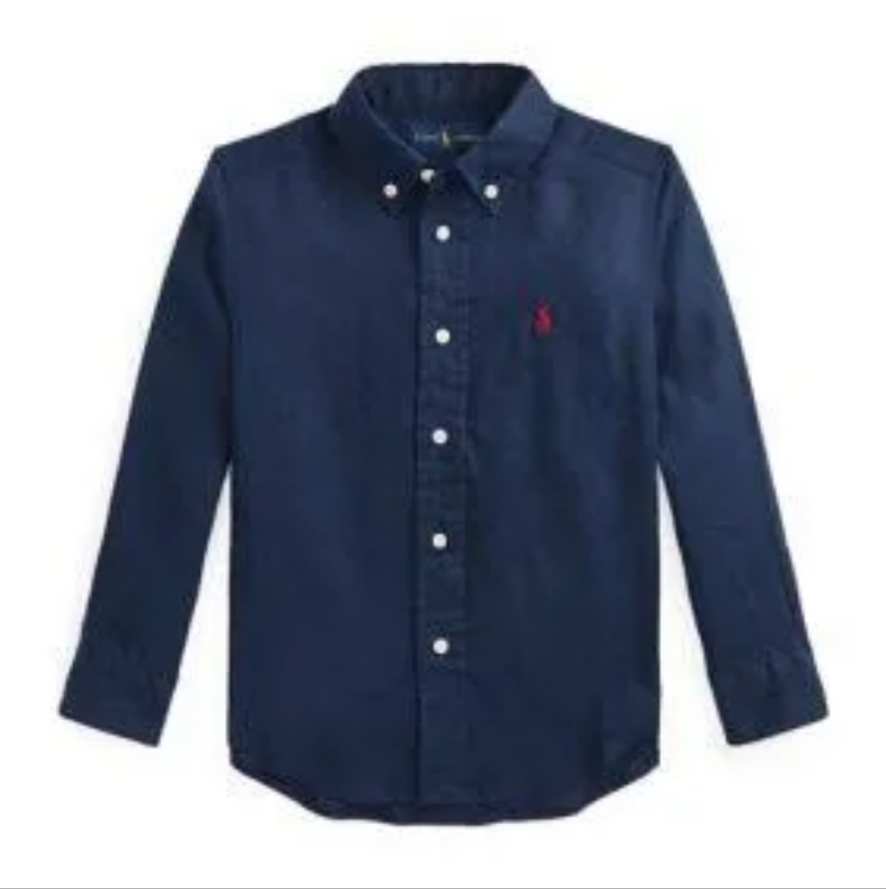 Ralph Lauren Blue Button-Down Shirt